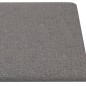 Pannelli Murali 12 pz Grigio Chiaro 60x30 cm in Tessuto 2,16 m² Pannelli Murali 12 pz Grigio Chiaro 60x30 cm in Tessuto 2,16 m²