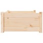Cuccia per Cani 75,5x55,5x28 cm in Legno Massello di Pino Cuccia per Cani 75,5x55,5x28 cm in Legno Massello di Pino