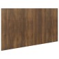 Testiera Letto Rovere Marrone 160x1,5x80cm in Legno Multistrato