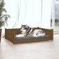 Cuccia per Cani Miele 105,5x75,5x28cm in Legno Massello di Pino Cuccia per Cani Miele 105,5x75,5x28cm in Legno Massello di Pino