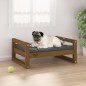 Cuccia per Cani Miele 65,5x50,5x28cm in Legno Massello di Pino Cuccia per Cani Miele 65,5x50,5x28cm in Legno Massello di Pino