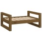 Cuccia per Cani Miele 65,5x50,5x28cm in Legno Massello di Pino Cuccia per Cani Miele 65,5x50,5x28cm in Legno Massello di Pino