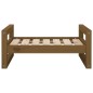 Cuccia per Cani Miele 65,5x50,5x28cm in Legno Massello di Pino Cuccia per Cani Miele 65,5x50,5x28cm in Legno Massello di Pino