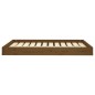 Cuccia per Cani Miele 101,5x74x9 cm in Legno Massello di Pino
