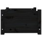 Cuccia per Cani Nera 55,5x45,5x28cm in Legno Massello di Pino Cuccia per Cani Nera 55,5x45,5x28cm in Legno Massello di Pino