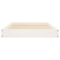 Cuccia per Cani Bianca 91,5x64x9 cm in Legno Massello di Pino Cuccia per Cani Bianca 91,5x64x9 cm in Legno Massello di Pino