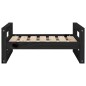 Cuccia per Cani Nera 65,5x50,5x28cm in Legno Massello di Pino Cuccia per Cani Nera 65,5x50,5x28cm in Legno Massello di Pino