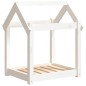 Cuccia per Cani Bianca 61x50x70 cm in Legno Massello di Pino Cuccia per Cani Bianca 61x50x70 cm in Legno Massello di Pino