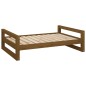 Cuccia per Cani Miele 95,5x65,5x28cm in Legno Massello di Pino Cuccia per Cani Miele 95,5x65,5x28cm in Legno Massello di Pino