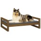 Cuccia per Cani Miele 95,5x65,5x28cm in Legno Massello di Pino Cuccia per Cani Miele 95,5x65,5x28cm in Legno Massello di Pino