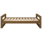 Cuccia per Cani Miele 95,5x65,5x28cm in Legno Massello di Pino Cuccia per Cani Miele 95,5x65,5x28cm in Legno Massello di Pino