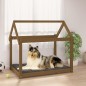 Cuccia per Cani Miele 101x70x90 cm in Legno Massello di Pino Cuccia per Cani Miele 101x70x90 cm in Legno Massello di Pino