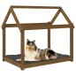 Cuccia per Cani Miele 101x70x90 cm in Legno Massello di Pino Cuccia per Cani Miele 101x70x90 cm in Legno Massello di Pino