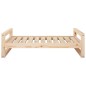 Cuccia per Cani 95,5x65,5x28 cm in Legno Massello di Pino Cuccia per Cani 95,5x65,5x28 cm in Legno Massello di Pino