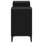 Mobile Porta TV Nero 160x35x55 cm in Legno Multistrato Mobile Porta TV Nero 160x35x55 cm in Legno Multistrato