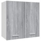 Mobile Pensile Grigio Sonoma 60x31x60 cm Legno Ingegnerizzato Mobile Pensile Grigio Sonoma 60x31x60 cm Legno Ingegnerizzato