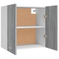 Mobile Pensile Grigio Sonoma 60x31x60 cm Legno Ingegnerizzato Mobile Pensile Grigio Sonoma 60x31x60 cm Legno Ingegnerizzato