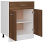 Mobiletto Rovere Marrone 60x46x81,5 cm in Legno Multistrato Mobiletto Rovere Marrone 60x46x81,5 cm in Legno Multistrato