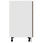 Mobile con Cassetto Rovere Marrone 30x46x81,5 Legno Multistrato Mobile con Cassetto Rovere Marrone 30x46x81,5 Legno Multistrato