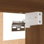 vidaXL Mobile Pensile Rovere Marrone 60x31x60 cm Legno Ingegnerizzato