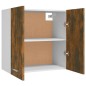 vidaXL Mobile Pensile Rovere Fumo 60x31x60 cm in Legno Ingegnerizzato vidaXL Mobile Pensile Rovere Fumo 60x31x60 cm in Legno Ingegnerizzato