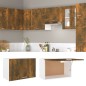 vidaXL Mobile Pensile Rovere Fumo 60x31x40 cm in Legno Ingegnerizzato vidaXL Mobile Pensile Rovere Fumo 60x31x40 cm in Legno Ingegnerizzato