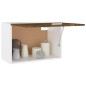 vidaXL Mobile Pensile Rovere Fumo 60x31x40 cm in Legno Ingegnerizzato vidaXL Mobile Pensile Rovere Fumo 60x31x40 cm in Legno Ingegnerizzato