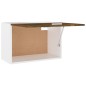 vidaXL Mobile Pensile Rovere Fumo 60x31x40 cm in Legno Ingegnerizzato vidaXL Mobile Pensile Rovere Fumo 60x31x40 cm in Legno Ingegnerizzato