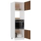 Armadio Microonde Rovere Marrone 60x57x207 cm Legno Multistrato Armadio Microonde Rovere Marrone 60x57x207 cm Legno Multistrato