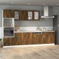 Mobile con Cassetto Rovere Fumo 40x46x81,5 cm Legno Multistrato Mobile con Cassetto Rovere Fumo 40x46x81,5 cm Legno Multistrato