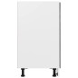 Mobile con Cassetto Grigio Sonoma 80x46x81,5 Legno Multistrato