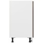 Mobile con Cassetto Rovere Marrone 80x46x81,5 Legno Multistrato