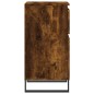 Credenze 2 pz Rovere Fumo 40x35x70 cm in Legno Multistrato Credenze 2 pz Rovere Fumo 40x35x70 cm in Legno Multistrato