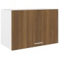 vidaXL Mobile Pensile Rovere Marrone 60x31x40 cm in Legno Multistrato vidaXL Mobile Pensile Rovere Marrone 60x31x40 cm in Legno Multistrato