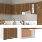 vidaXL Mobile Pensile Rovere Marrone 60x31x40 cm in Legno Multistrato vidaXL Mobile Pensile Rovere Marrone 60x31x40 cm in Legno Multistrato