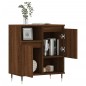 Credenza Rovere Marrone 60x35x70 cm in Legno Multistrato Credenza Rovere Marrone 60x35x70 cm in Legno Multistrato