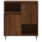Credenza Rovere Marrone 60x35x70 cm in Legno Multistrato Credenza Rovere Marrone 60x35x70 cm in Legno Multistrato