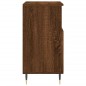 Credenza Rovere Marrone 60x35x70 cm in Legno Multistrato Credenza Rovere Marrone 60x35x70 cm in Legno Multistrato