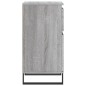 Credenze 2 pz Grigio Sonoma 40x35x70 cm in Legno Multistrato Credenze 2 pz Grigio Sonoma 40x35x70 cm in Legno Multistrato