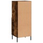 Credenza Rovere Fumo 34,5x34x90 cm in Legno Multistrato Credenza Rovere Fumo 34,5x34x90 cm in Legno Multistrato