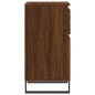 Credenza Rovere Marrone 40x35x70 cm in Legno Multistrato Credenza Rovere Marrone 40x35x70 cm in Legno Multistrato