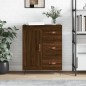 vidaXL Credenza Rovere Marrone 69,5x34x90 cm in Legno Multistrato vidaXL Credenza Rovere Marrone 69,5x34x90 cm in Legno Multistrato