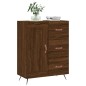 vidaXL Credenza Rovere Marrone 69,5x34x90 cm in Legno Multistrato vidaXL Credenza Rovere Marrone 69,5x34x90 cm in Legno Multistrato