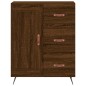 vidaXL Credenza Rovere Marrone 69,5x34x90 cm in Legno Multistrato vidaXL Credenza Rovere Marrone 69,5x34x90 cm in Legno Multistrato