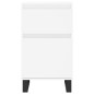Credenza Bianca 40x35x70 cm in Legno Multistrato Credenza Bianca 40x35x70 cm in Legno Multistrato