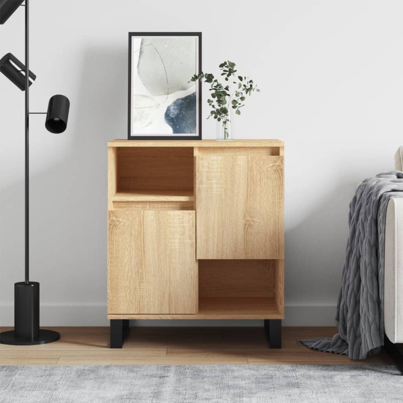 Credenza Rovere Sonoma 60x35x70 cm in Legno Multistrato Credenza Rovere Sonoma 60x35x70 cm in Legno Multistrato