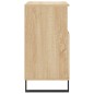 Credenza Rovere Sonoma 60x35x70 cm in Legno Multistrato Credenza Rovere Sonoma 60x35x70 cm in Legno Multistrato