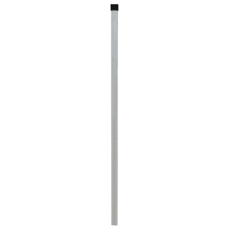 Pali per Recinzione 20 pz Argento 170 cm in Acciaio Zincato Pali per Recinzione 20 pz Argento 170 cm in Acciaio Zincato