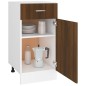 Mobile con Cassetto Rovere Marrone 40x46x81,5 Legno Multistrato Mobile con Cassetto Rovere Marrone 40x46x81,5 Legno Multistrato