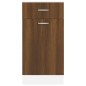 Mobile con Cassetto Rovere Marrone 40x46x81,5 Legno Multistrato Mobile con Cassetto Rovere Marrone 40x46x81,5 Legno Multistrato